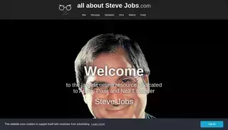 All About Steve Jobs Home | all about Steve Jobs.com