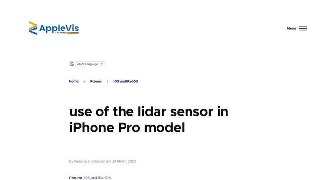 applevis.com homepage screenshot
