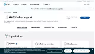 Att AT&T Wireless support for AT&T Wireless customers - AT&T® Official Site