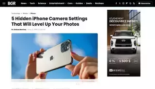 Bgr 5 Hidden iPhone Camera Settings That Will Level Up Your Photos