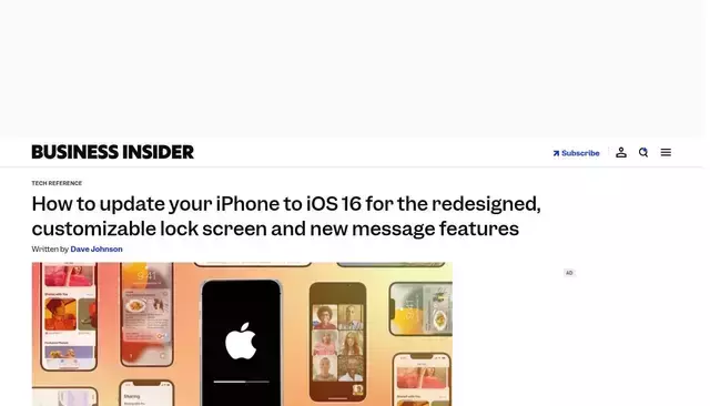 businessinsider.com homepage screenshot