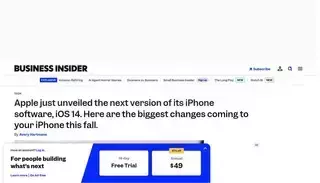 Business Insider Apple iOS 14: All the New iPhone Features Coming This Fall - Business Insider