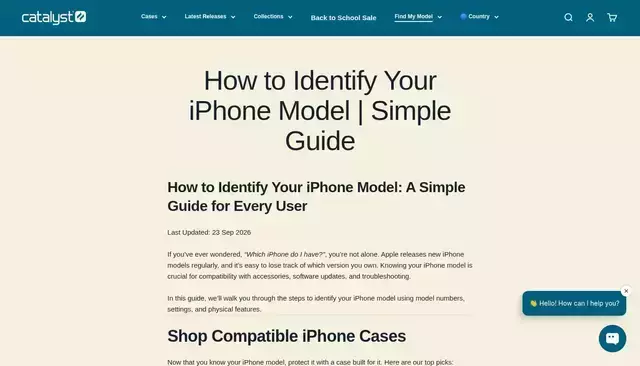 catalystlifestyle.com homepage screenshot