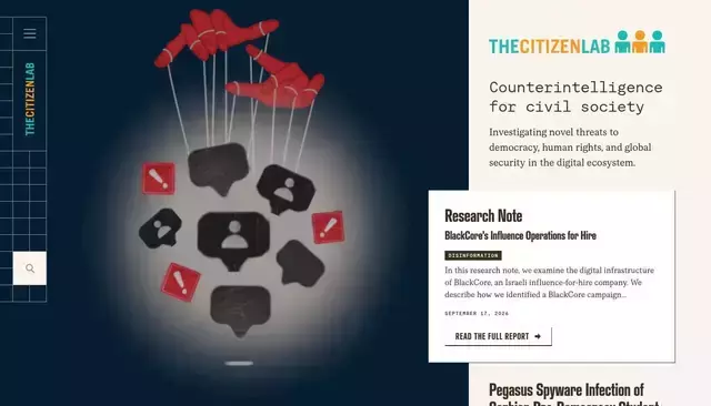 citizenlab.ca homepage screenshot