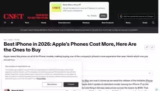 Cnet Best iPhone in 2026: Here's Which Apple Phone You Should Buy - CNET