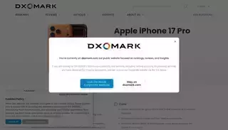 Dxo Mark Apple iPhone 17 Pro - DXOMARK