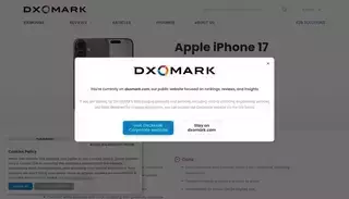 Dxo Mark Apple iPhone 17 - DXOMARK