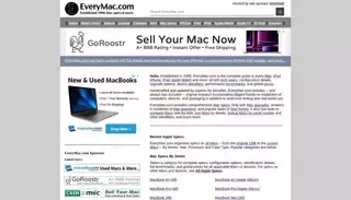 Every Mac Mac Specs, Prices, Comparison, More: EveryMac.com, Est. 1996