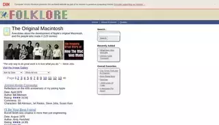 Folklore Folklore.org: The Original Macintosh