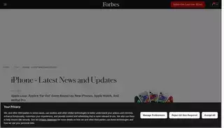 Forbes iPhone - Latest News and Updates