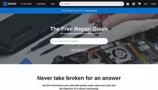 I Fix It iFixit: The Free Repair Manual