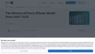 I Phone Life The History of Every iPhone Model from 2007–2026