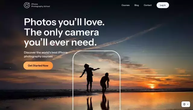 iphonephotographyschool.com homepage screenshot
