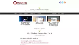 Mac Stories MacStories - Apple news, app reviews, and stories by Federico Viticci and John Voorhees.