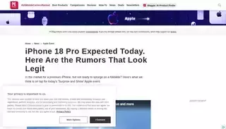 Pcmag The iPhone 18 Pro Is Almost Here. These Are The Rumors We Think Are Real | PCMag