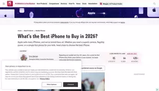 Pcmag The Best iPhones We've Tested for 2026 | PCMag