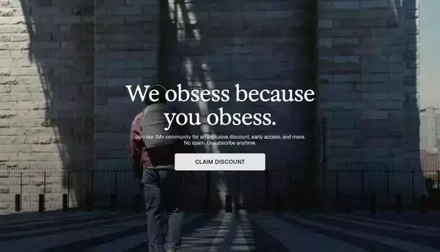 peakdesign.com homepage screenshot