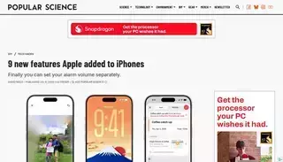 Pop Sci 9 new features Apple added to iPhones | Popular Science