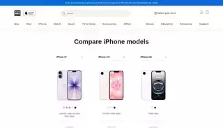 Powermac Center Compare iPhone Models - 2025
 – Power Mac Center