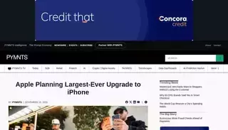 Pym Nts PYMNTS | Apple Planning Largest-Ever Upgrade to iPhone