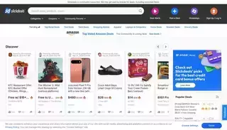 Slickdeals Slickdeals: The Best Deals, Coupons, Promo Codes & Discounts