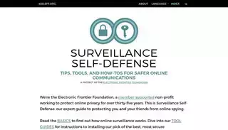 Eff Surveillance Self-Defense