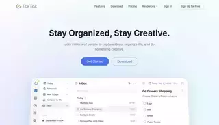 Tick Tick TickTick: A To-Do List and Calendar to keep you organized