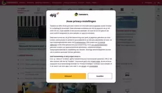 Tweakers DPG Media Privacy Gate