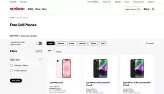 Verizon Free Phones - Apple iPhone, Android | Verizon
