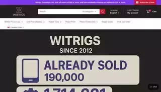 Wit Rigs Only Original Phone Parts Are Sold