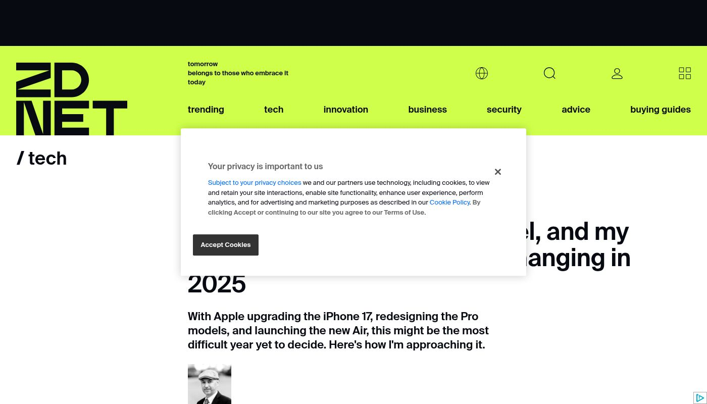 I've tried every iPhone 17 model, and my golden rule for upgrading is changing in 2025 | ZDNET